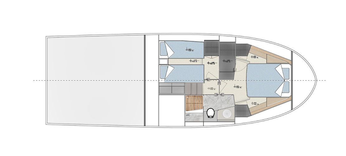 Lower Deck - Optional walk-in closet