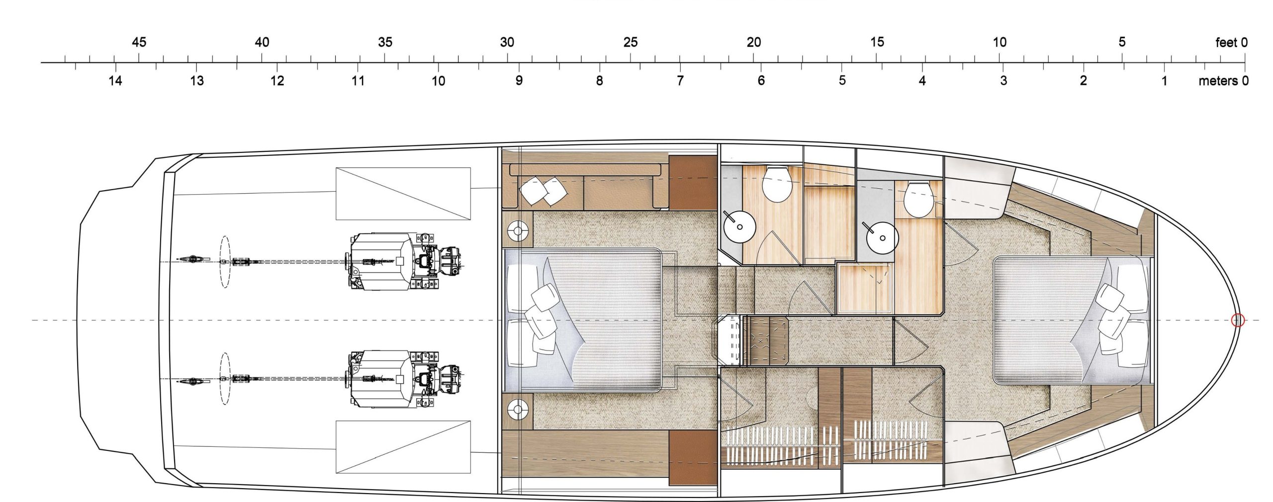 Lower deck - Standard